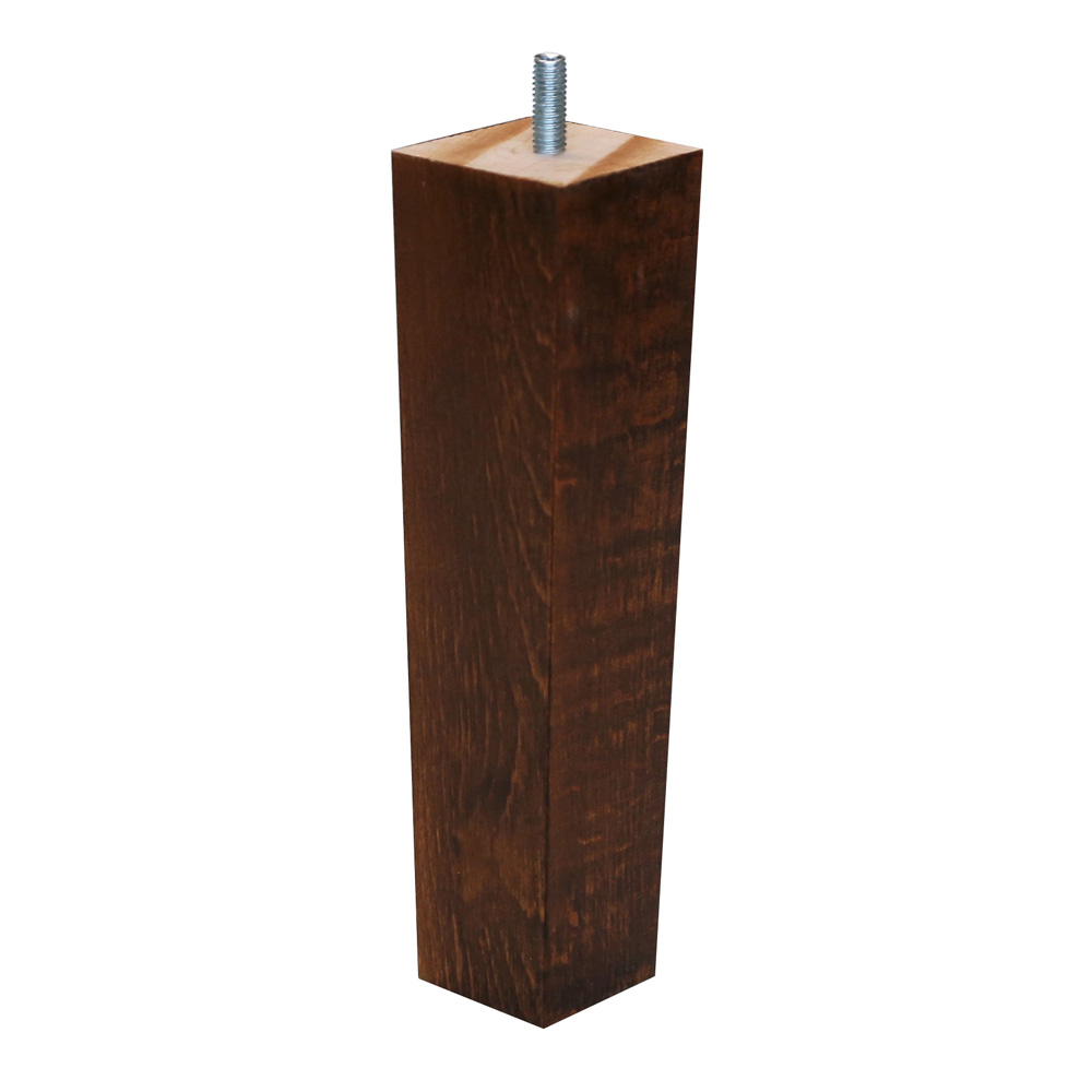 Britwood Wooden Trapeze Furniture Leg 8" = 20 cm Walnut