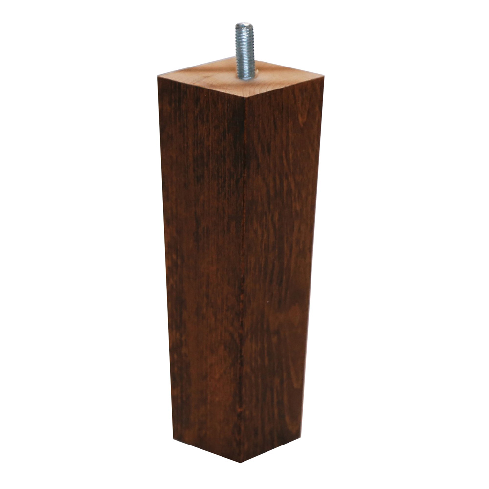 Britwood Wooden Furniture Legs Trapeze 6" = 16 cm Walnut