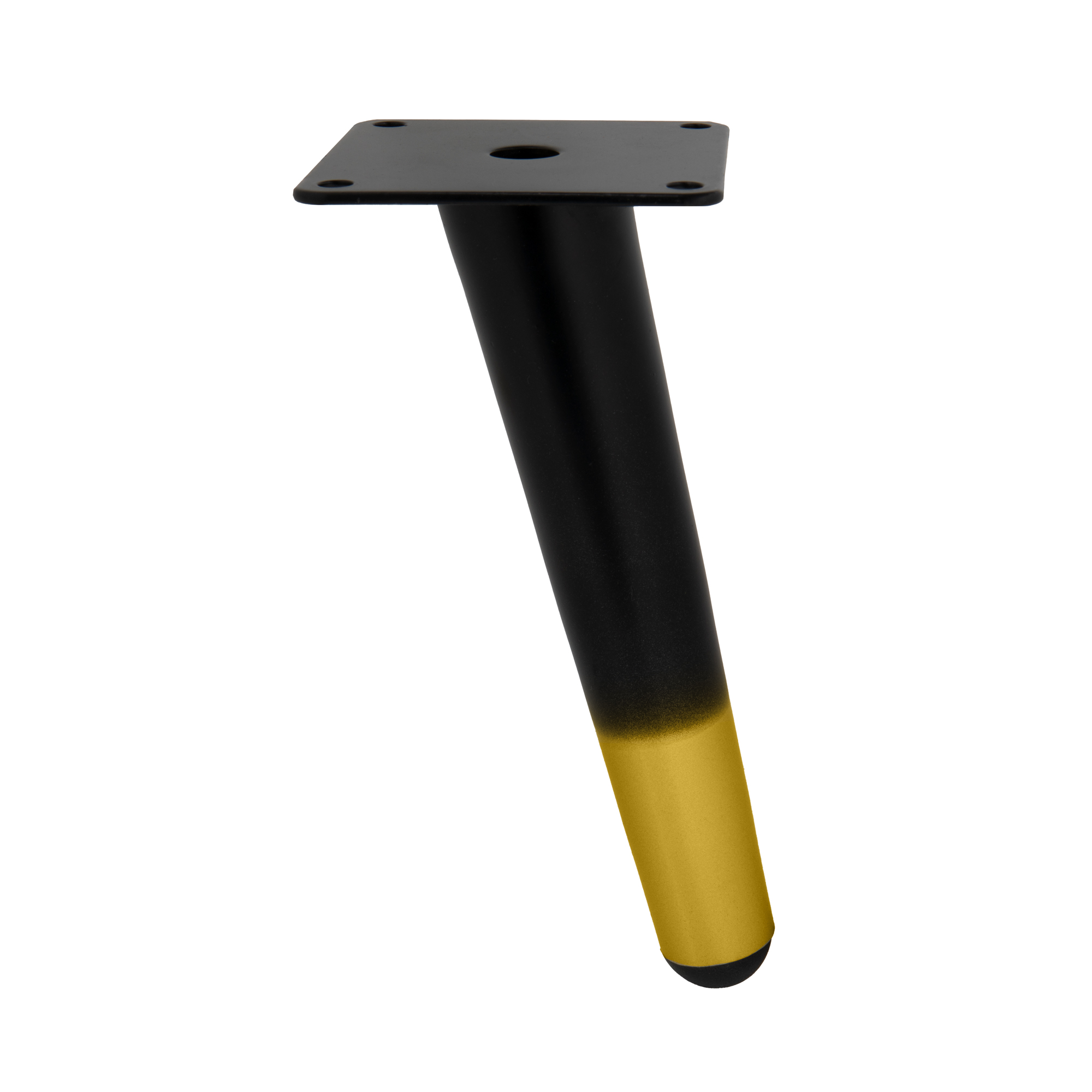 JX1490 Oblique Conical Black Gold End 7'' = 18 CM