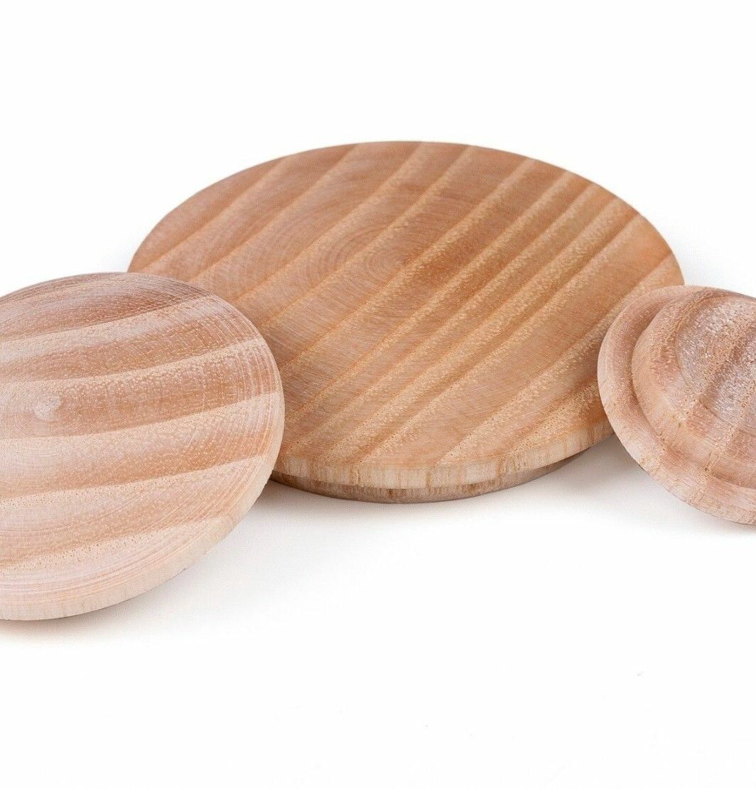 10 MM ASH Wooden Cover Caps