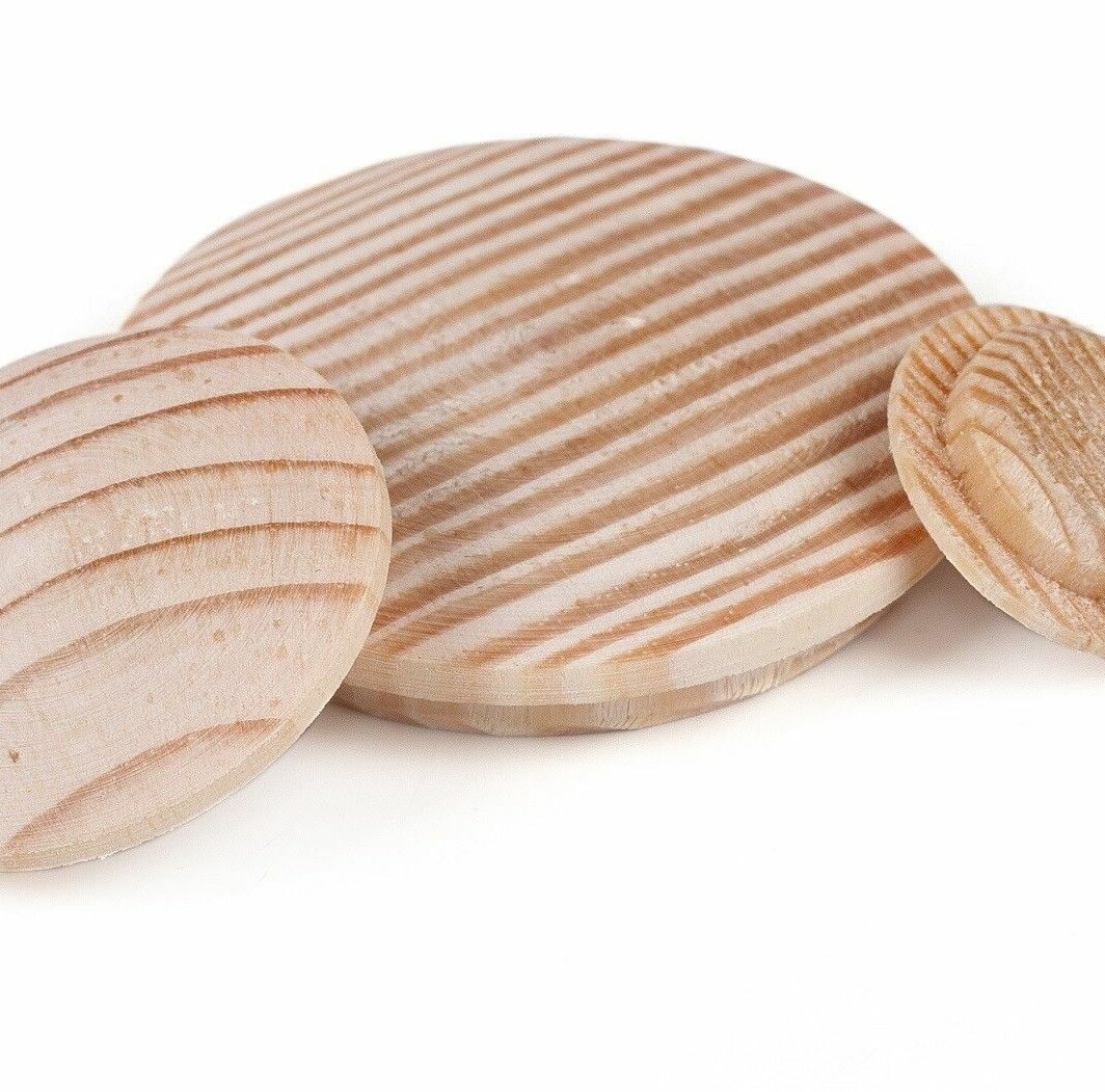 10 MM PINE Wooden Cover Caps